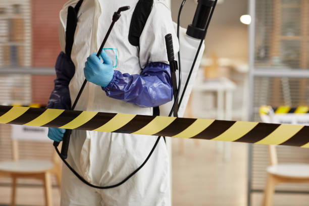 Professional Blood Cleanup technician working in Farmersville, OH